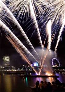 Columbia NYE London fireworks copy